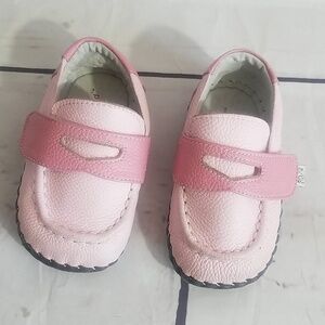 Pediped Baby Shoes Loafers Size 6-12 months pink
